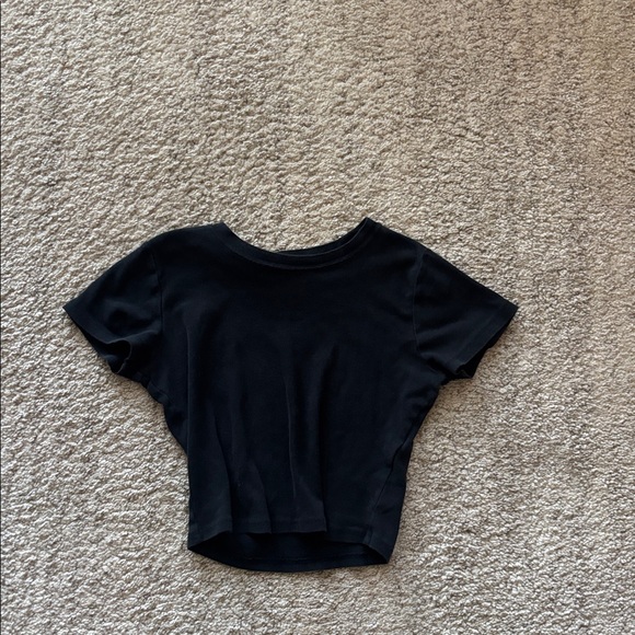 Hollister Tops - Hollister Black Crop Top